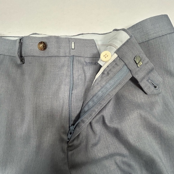 Ralph by Ralph Lauren Gray Dress Pants with Flat Front Design - Picture 4 of 10